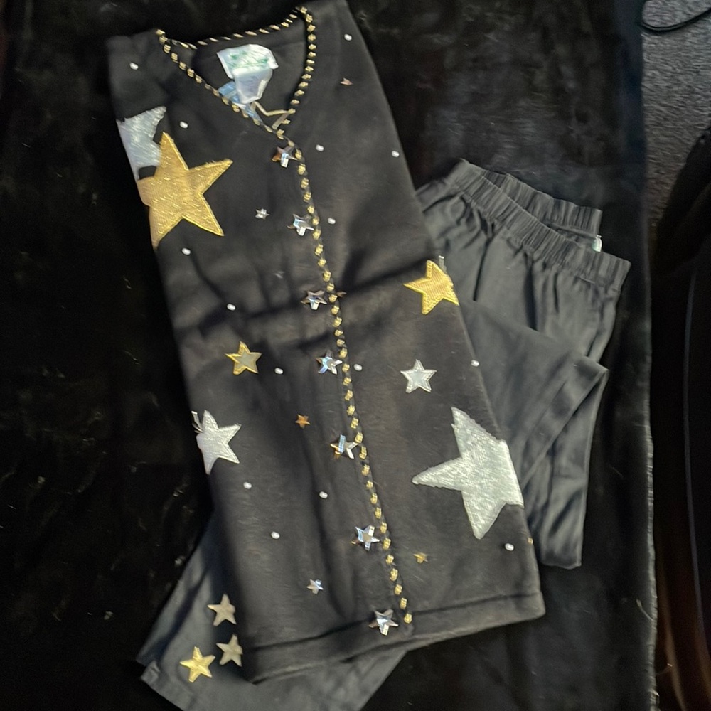 QVC star sweater set